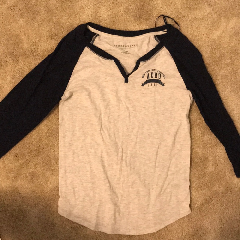 Aeropostale 3 quarter sleeve shirt
